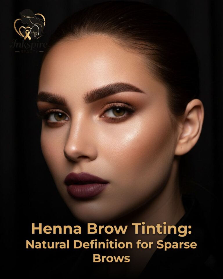 Henna Brow Tinting: Natural Definition for Sparse Brows