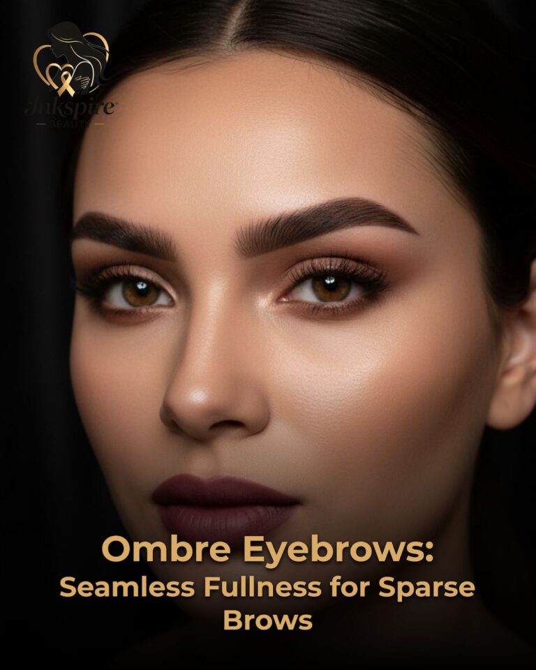 Ombre Eyebrows: Seamless Fullness for Sparse Brows