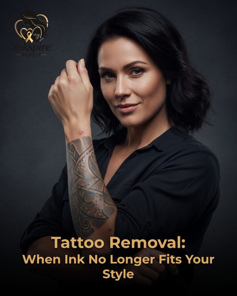 Tattoo Removal: When Ink No Longer Fits Your Style