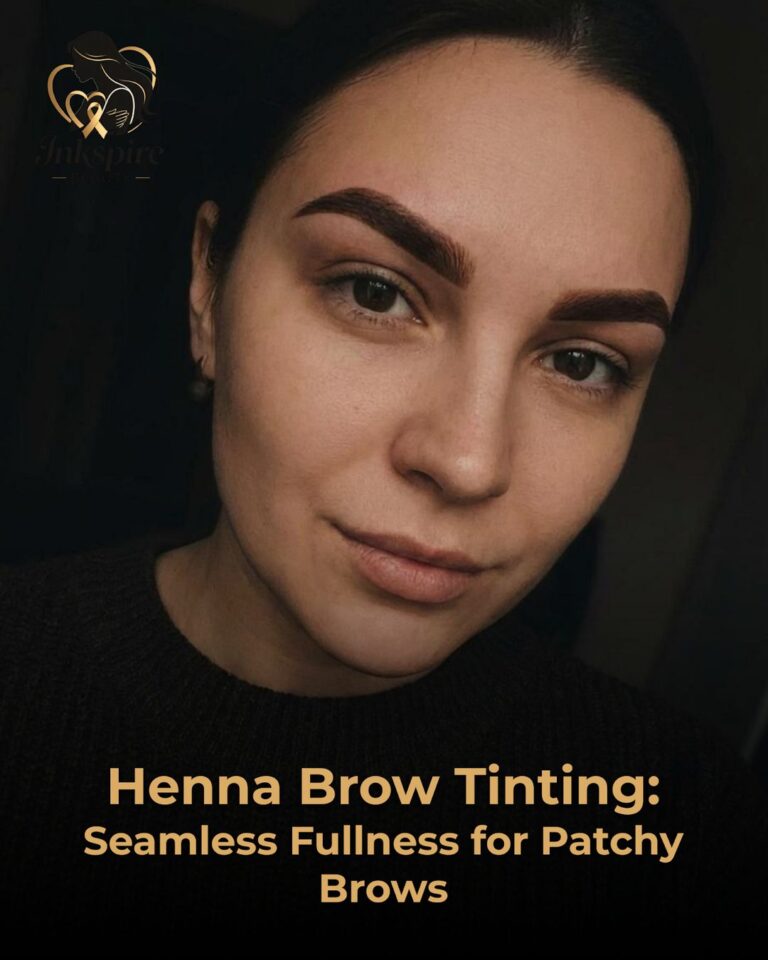 Henna Brow Tinting: Seamless Fullness for Patchy Brows