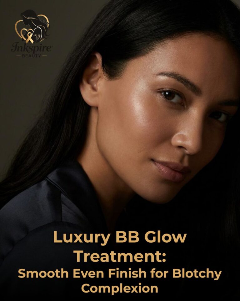 Luxury BB Glow Treatment: Smooth Even Finish for Blotchy Complexion