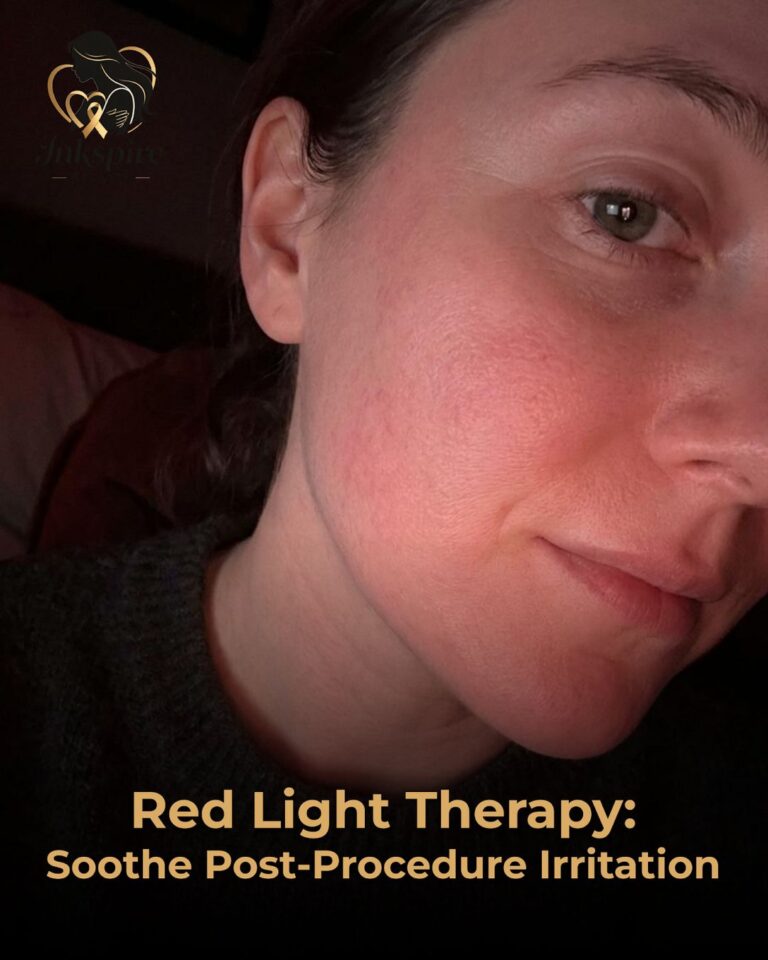 Red Light Therapy: Soothe Post-Procedure Irritation