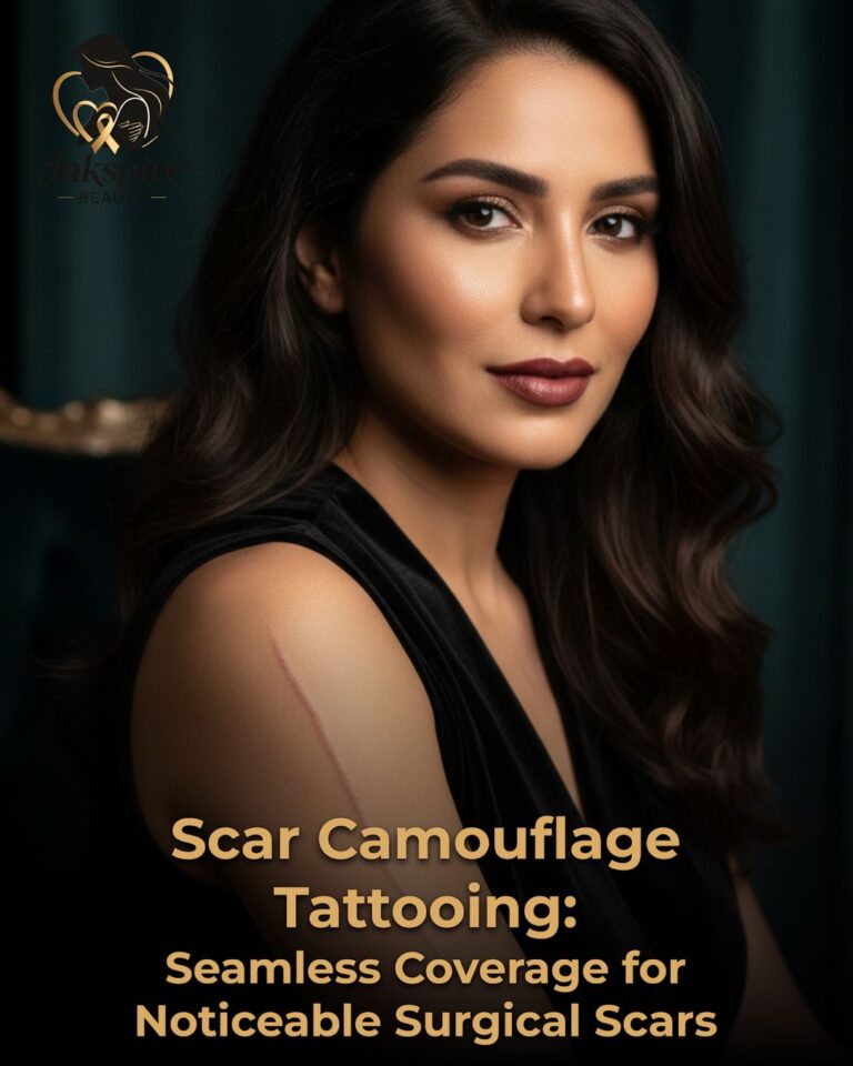 Scar Camouflage Tattooing: Seamless Coverage for Noticeable Surgical Scars