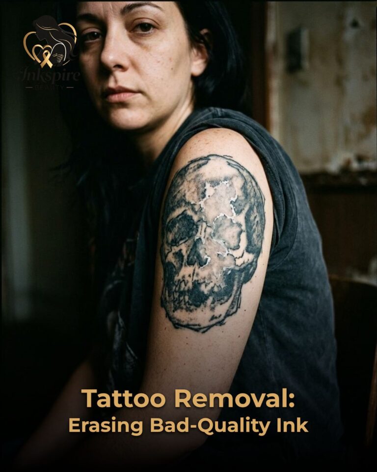 Tattoo Removal: Erasing Bad-Quality Ink