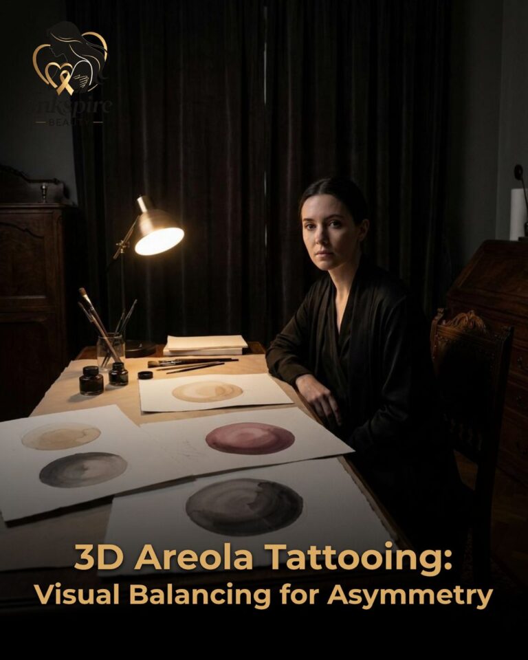 3D Areola Tattooing: Visual Balancing for Asymmetry