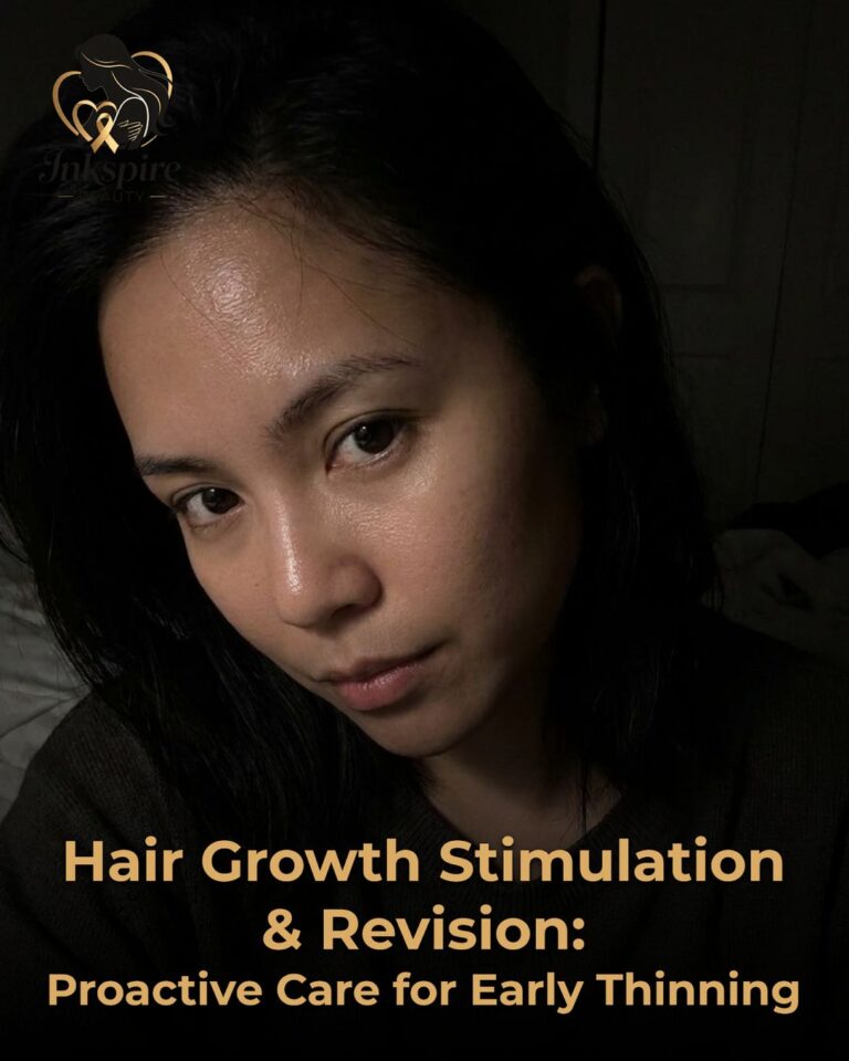 Hair Growth Stimulation & Revision: Proactive Care for Early Thinning