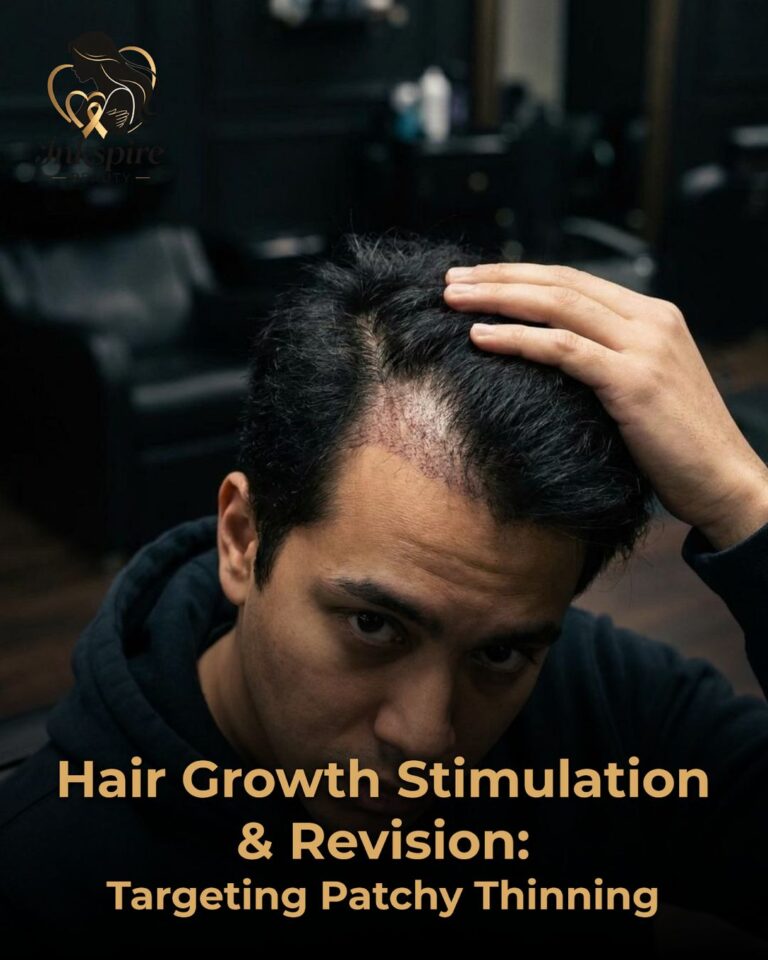 Hair Growth Stimulation & Revision: Targeting Patchy Thinning