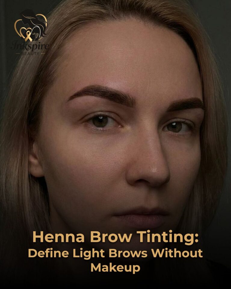 Henna Brow Tinting: Define Light Brows Without Makeup