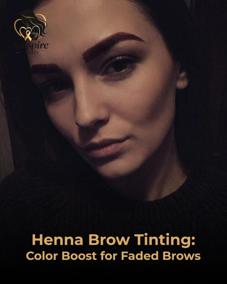 Henna Brow Tinting: Color Boost for Faded Brows