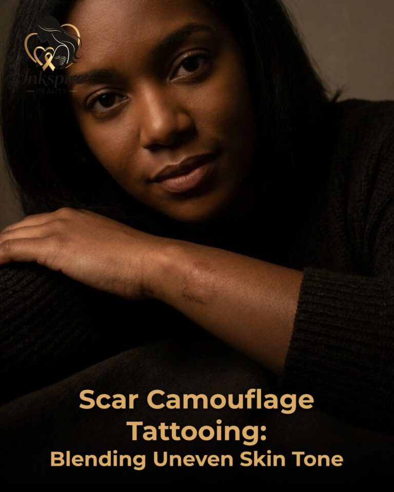 Scar Camouflage Tattooing: Blending Uneven Skin Tone