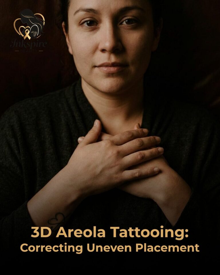 3D Areola Tattooing: Correcting Uneven Placement