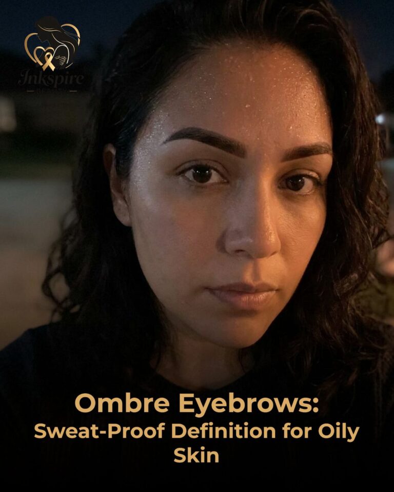 Ombre Eyebrows: Sweat-Proof Definition for Oily Skin
