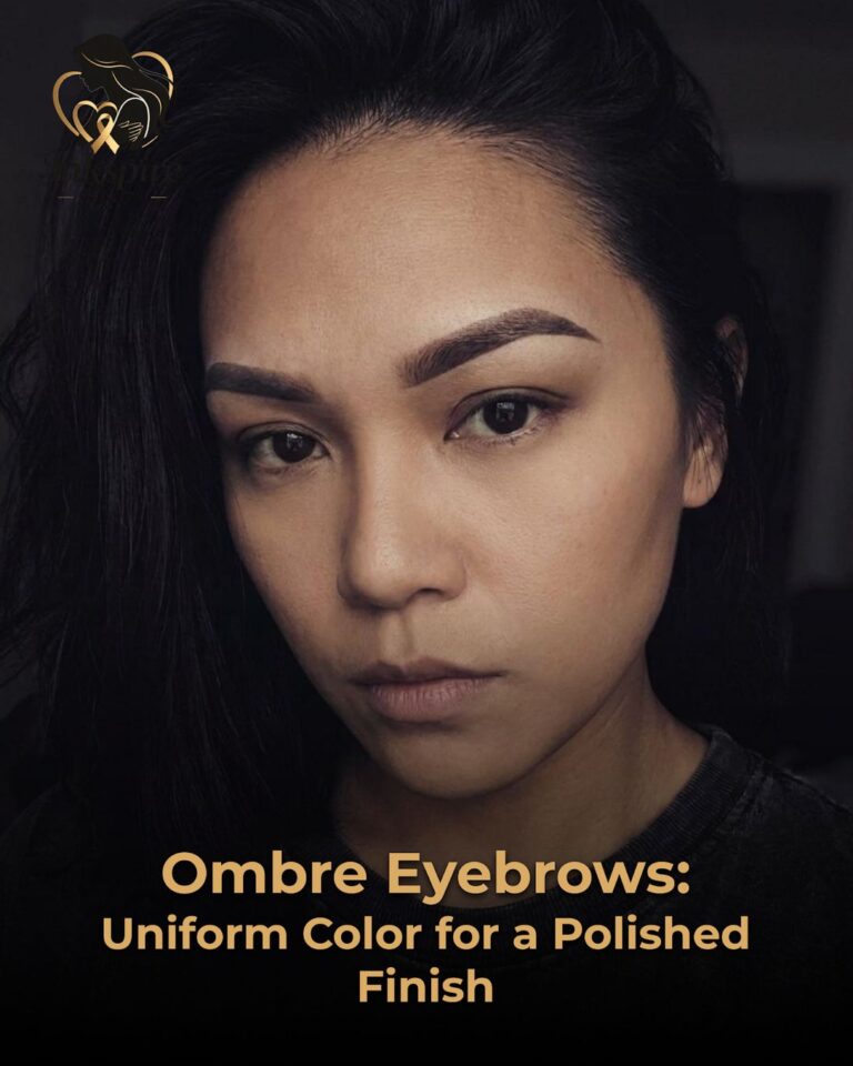 Ombre Eyebrows: Uniform Color for a Polished Finish