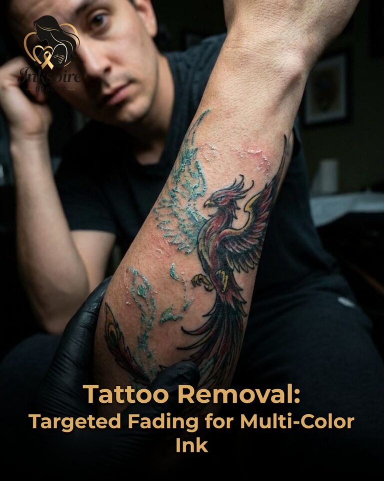 Tattoo Removal: Targeted Fading for Multi-Color Ink