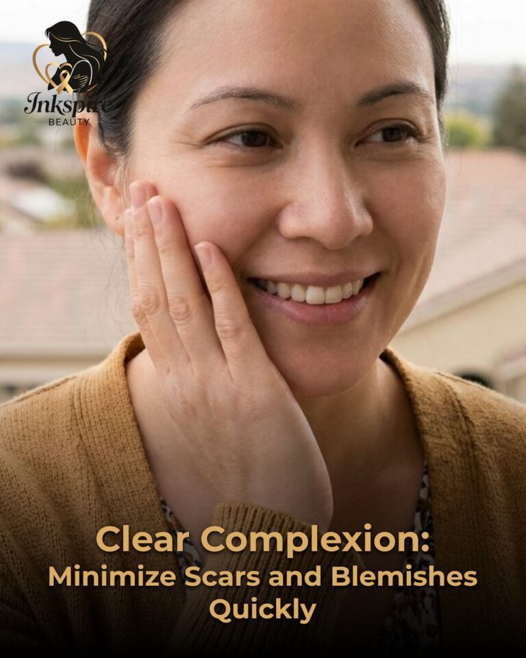 Clear Complexion: Minimize Scars and Blemishes Quickly