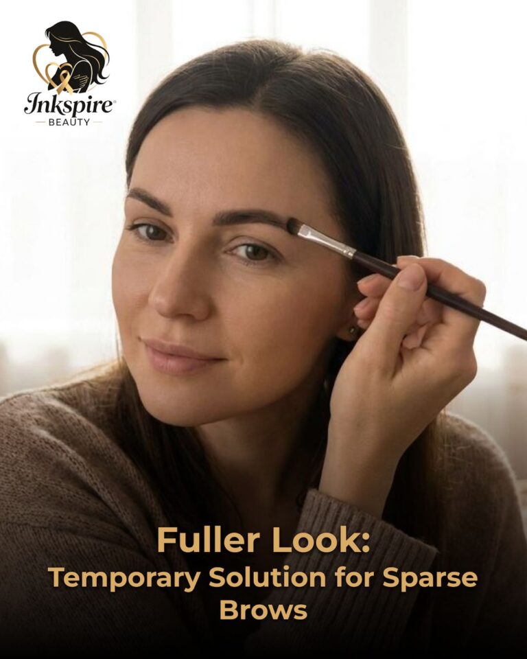 Fuller Look: Temporary Solution for Sparse Brows