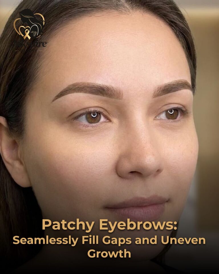 Patchy Eyebrows: Seamlessly Fill Gaps and Uneven Growth