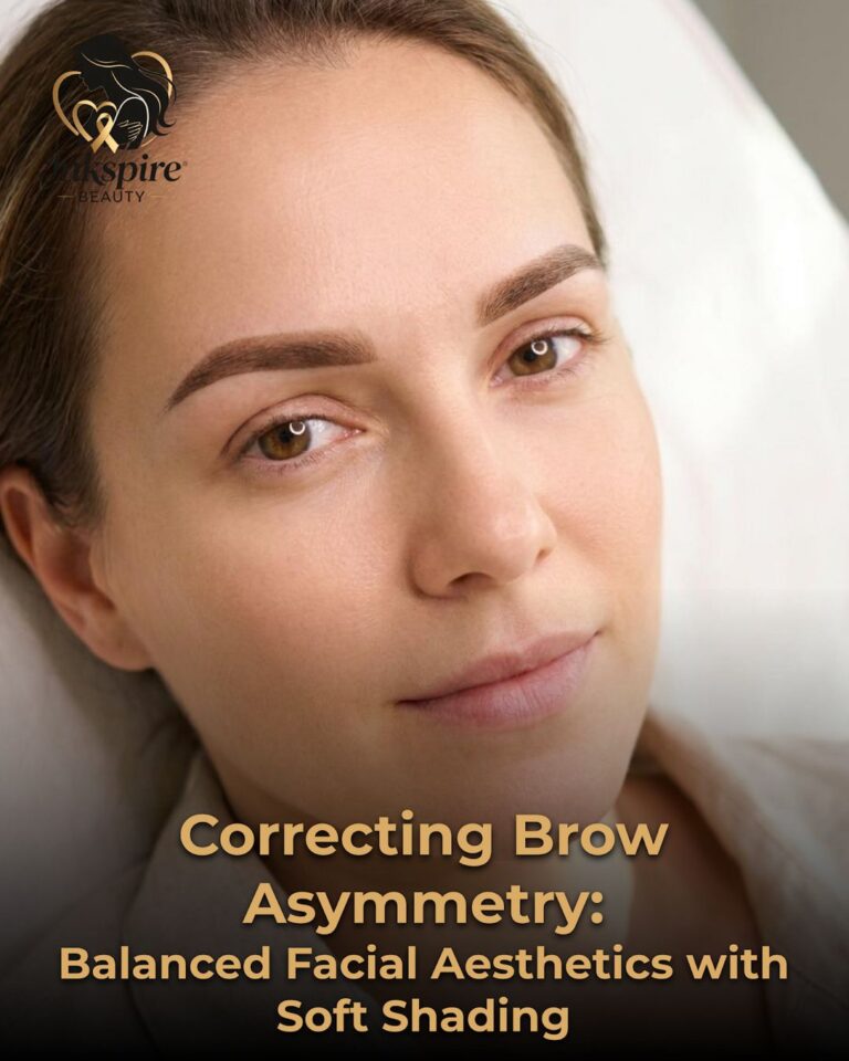 Correcting Brow Asymmetry: Balanced Facial Aesthetics with Soft Shading