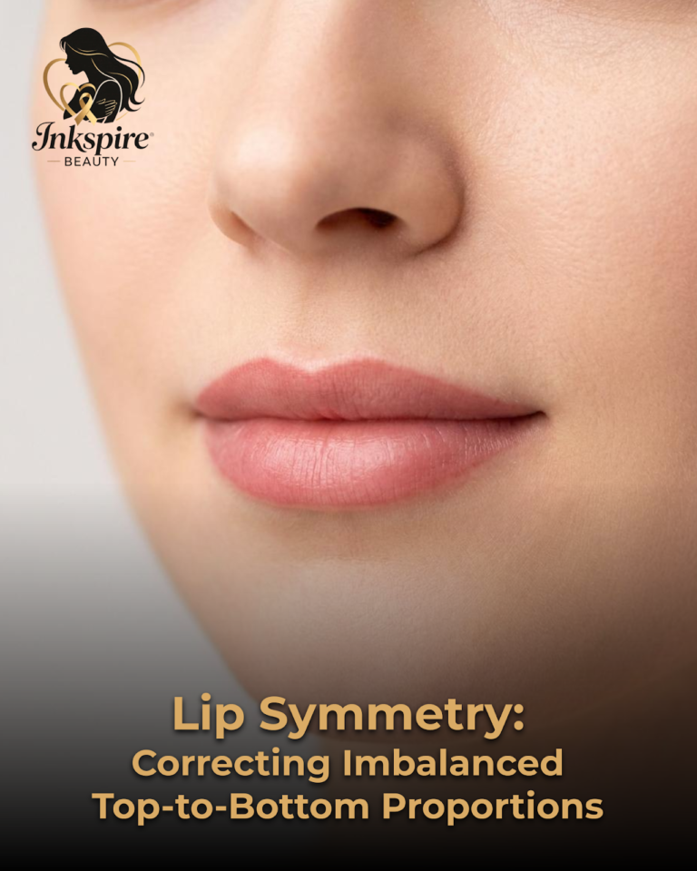 Lip Symmetry: Correcting Imbalanced Top-to-Bottom Proportions