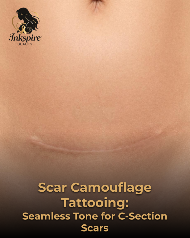 Scar Camouflage Tattooing: Seamless Tone for C-Section Scars